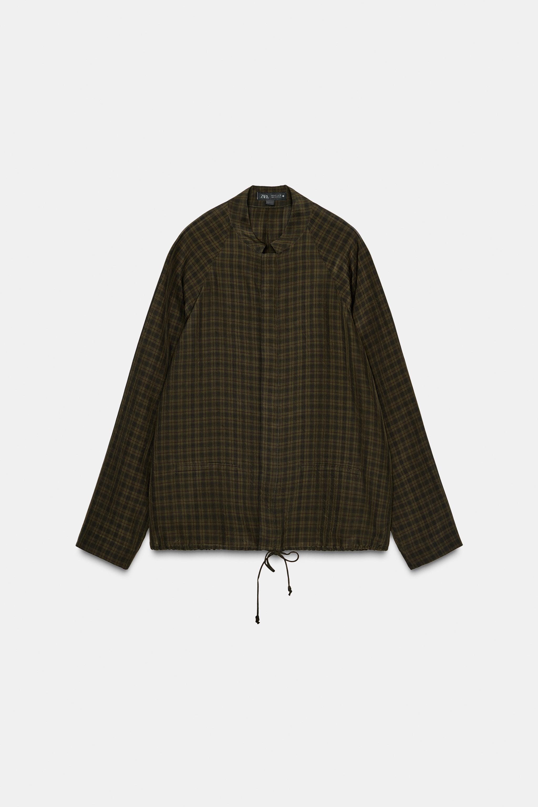 PLAID SHIRT ZW COLLECTION